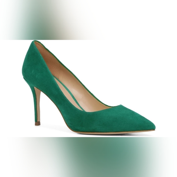 Aldo Shoes - ALDO Green Suede Pumps S7